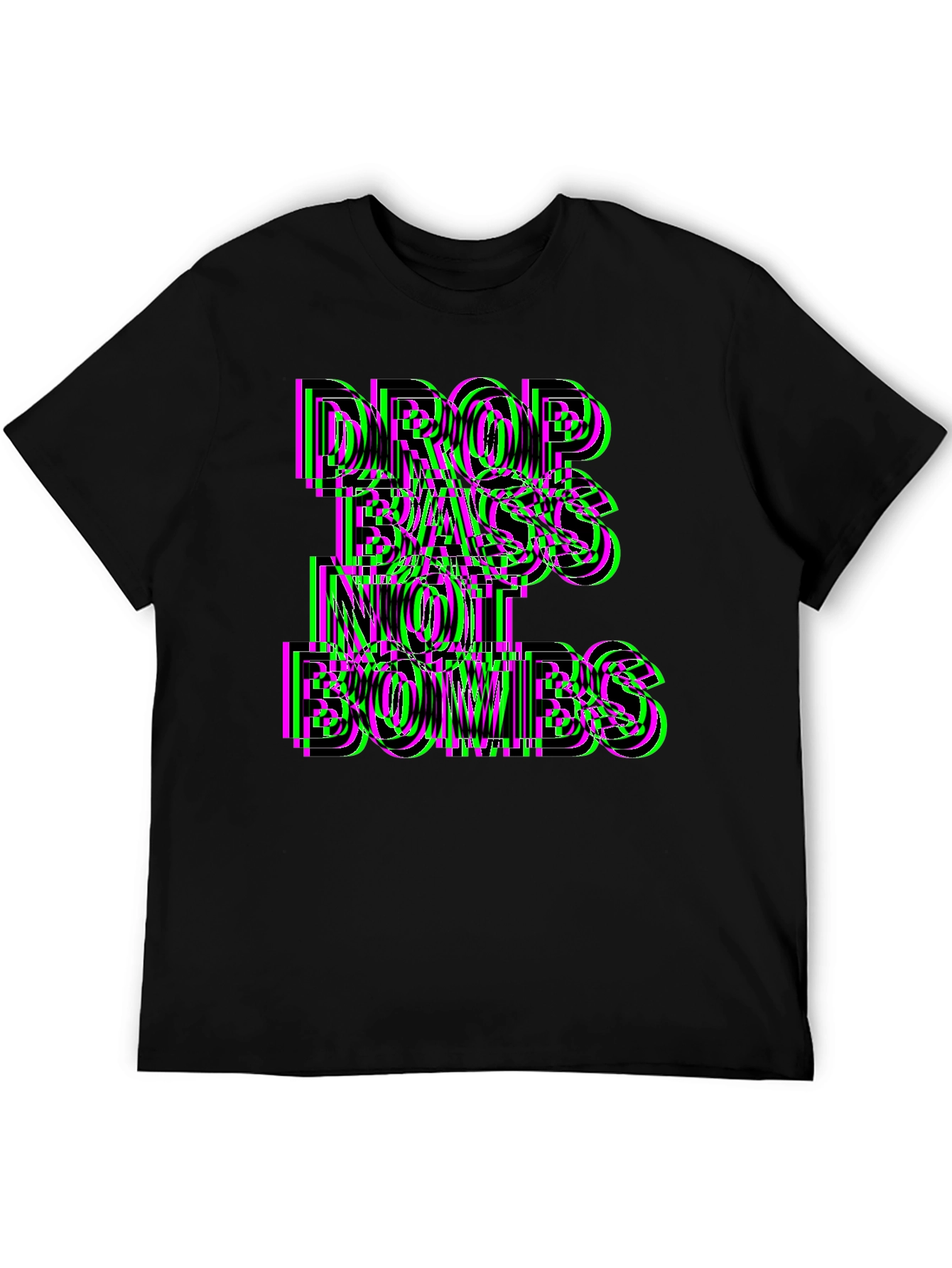 Drop Bass Not Bombs Graphic Tee