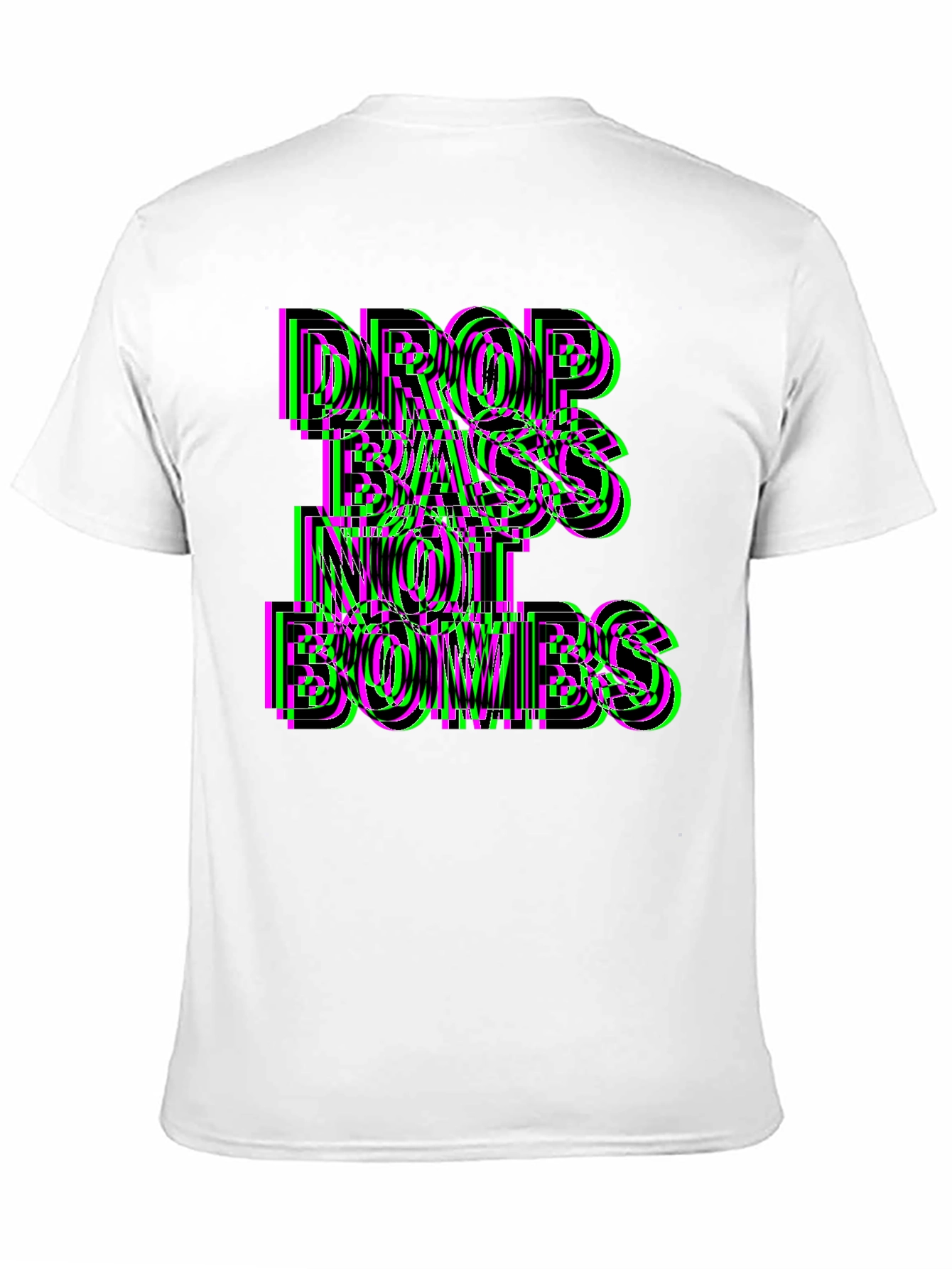Drop Bass Not Bombs Graphic Tee