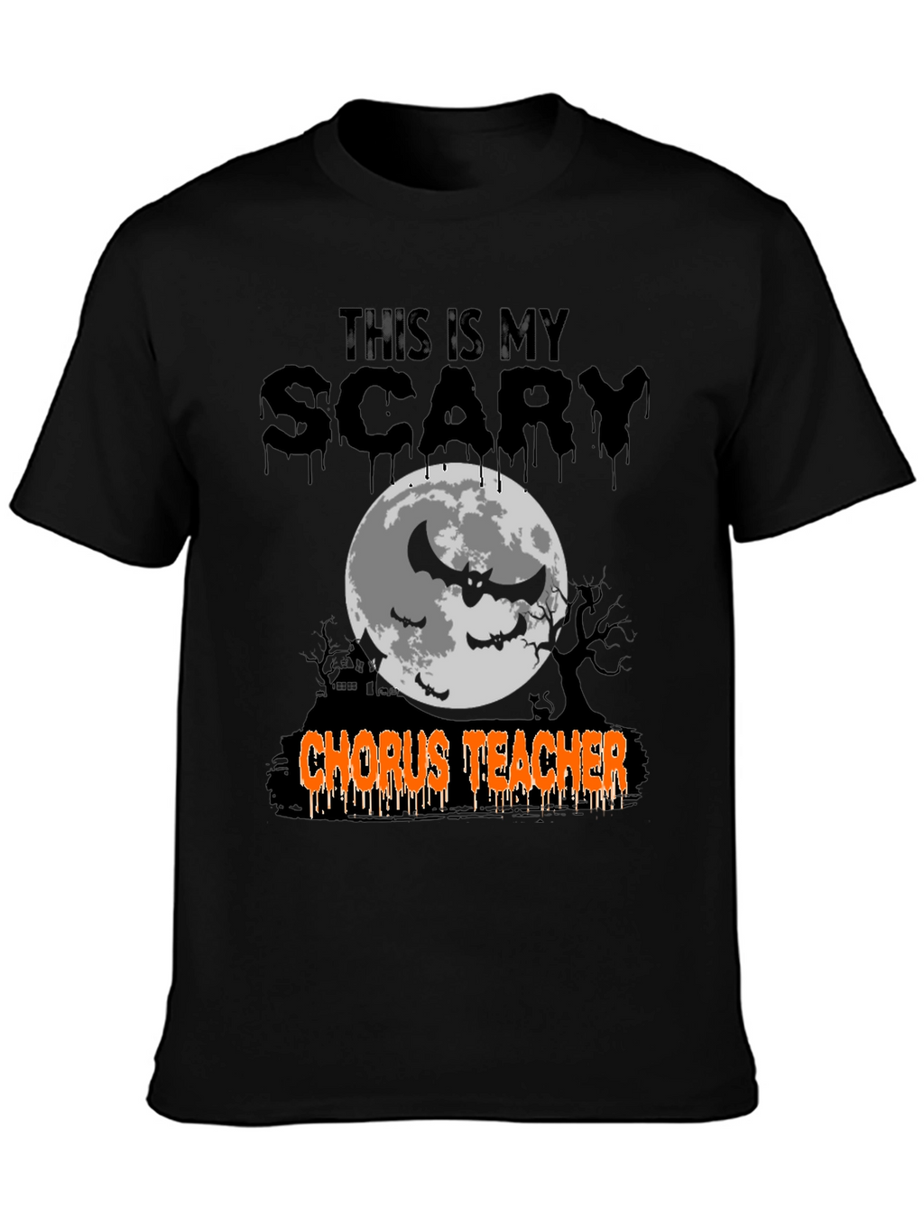 Scary Chorus Teacher Halloween T-Shirt