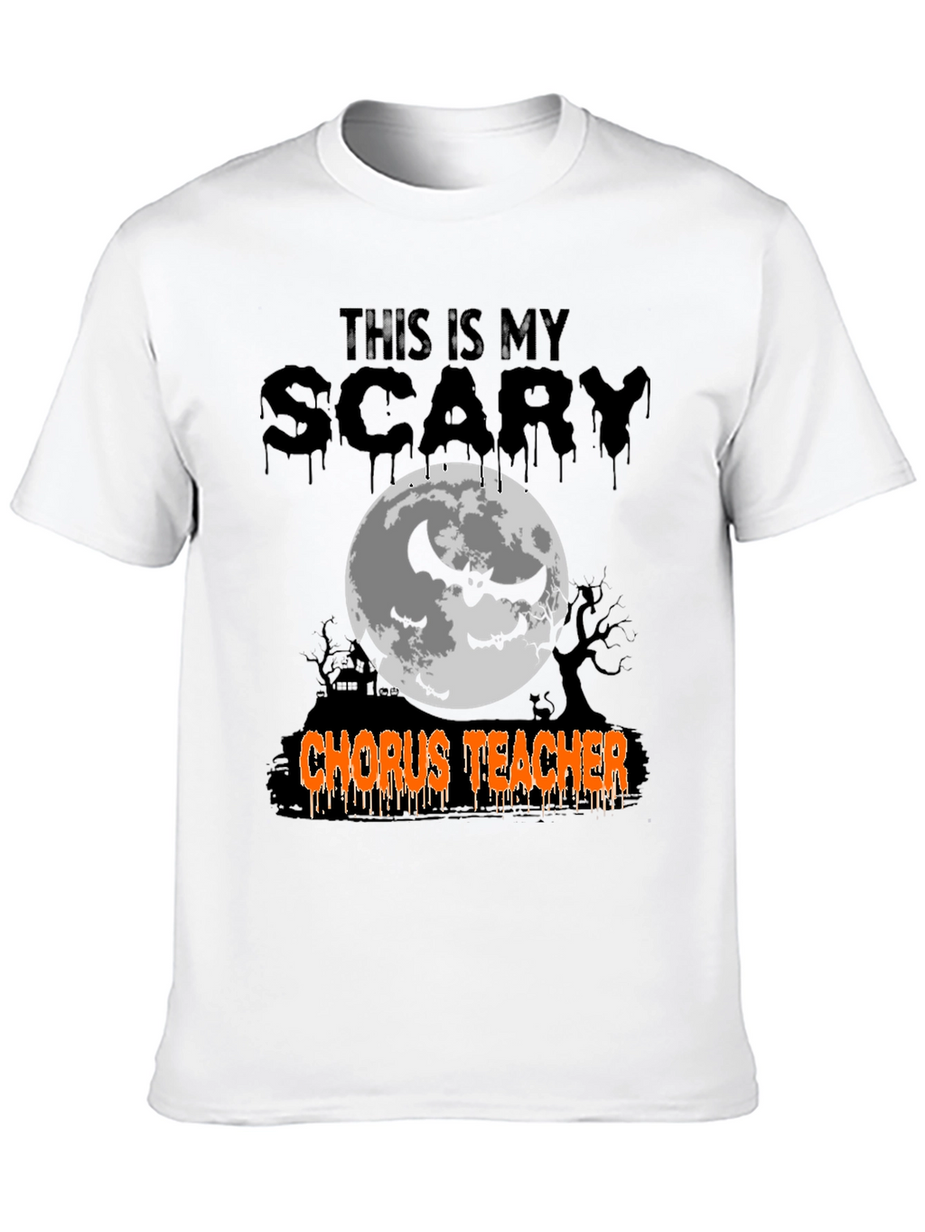 Scary Chorus Teacher Halloween T-Shirt