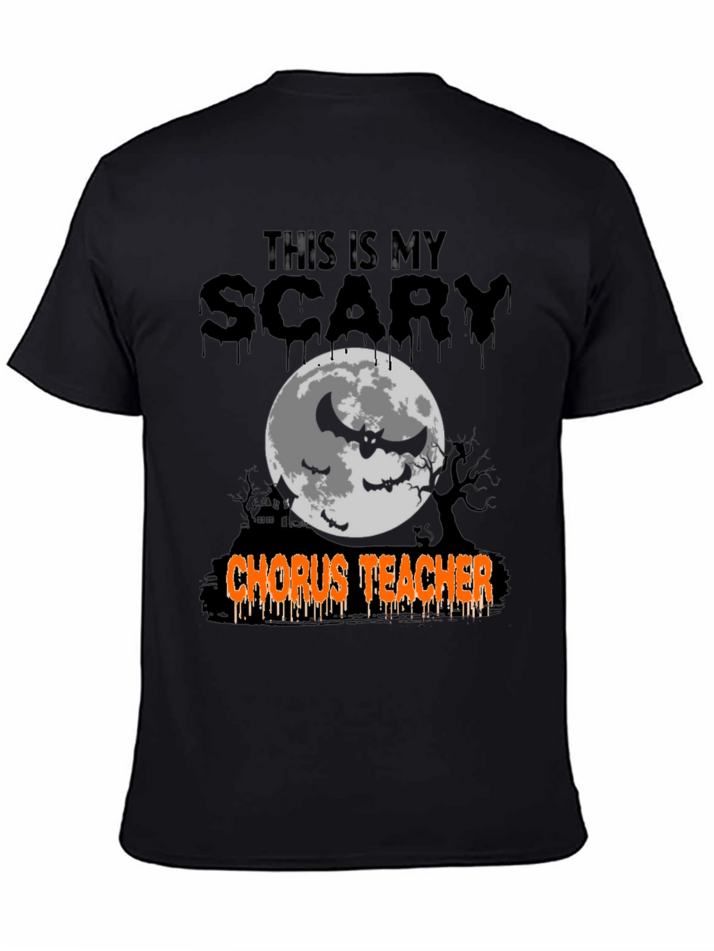 Scary Chorus Teacher Halloween T-Shirt
