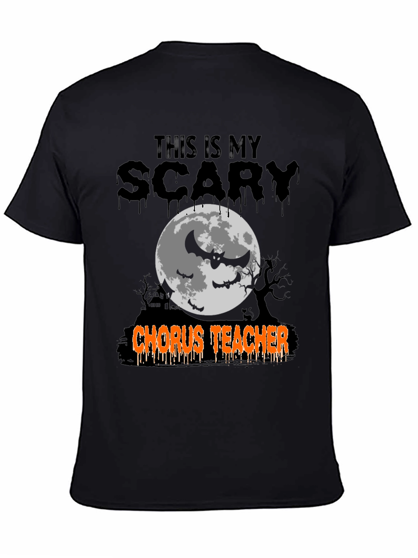 Scary Chorus Teacher Halloween T-Shirt