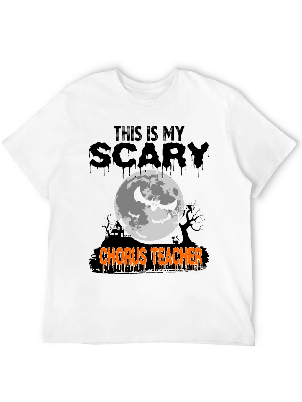 Scary Chorus Teacher Halloween T-Shirt