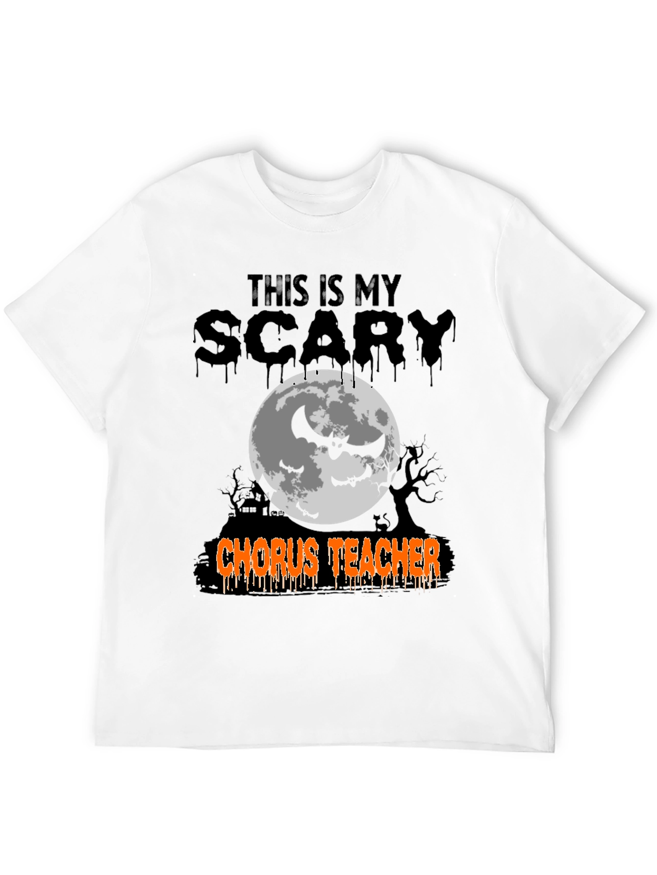 Scary Chorus Teacher Halloween T-Shirt