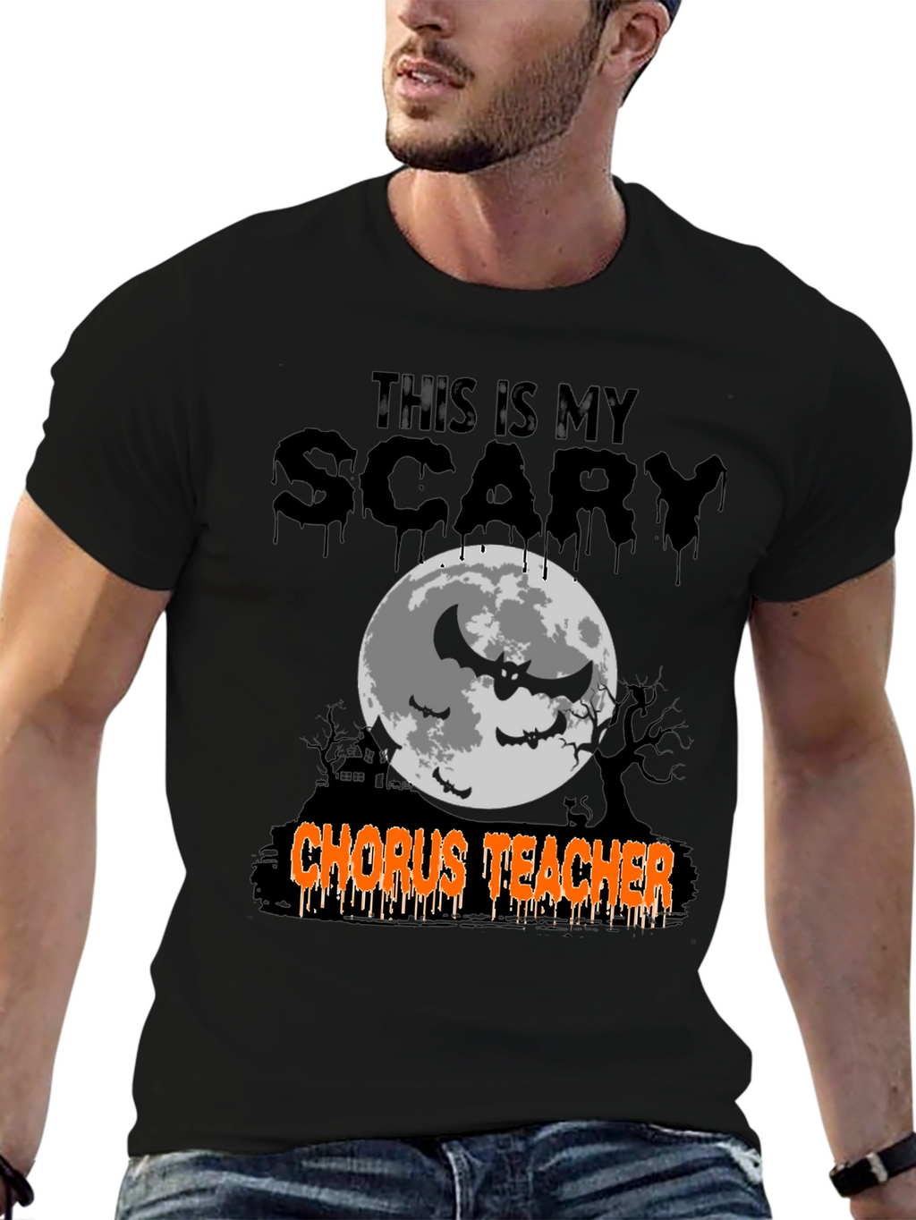 Scary Chorus Teacher Halloween T-Shirt