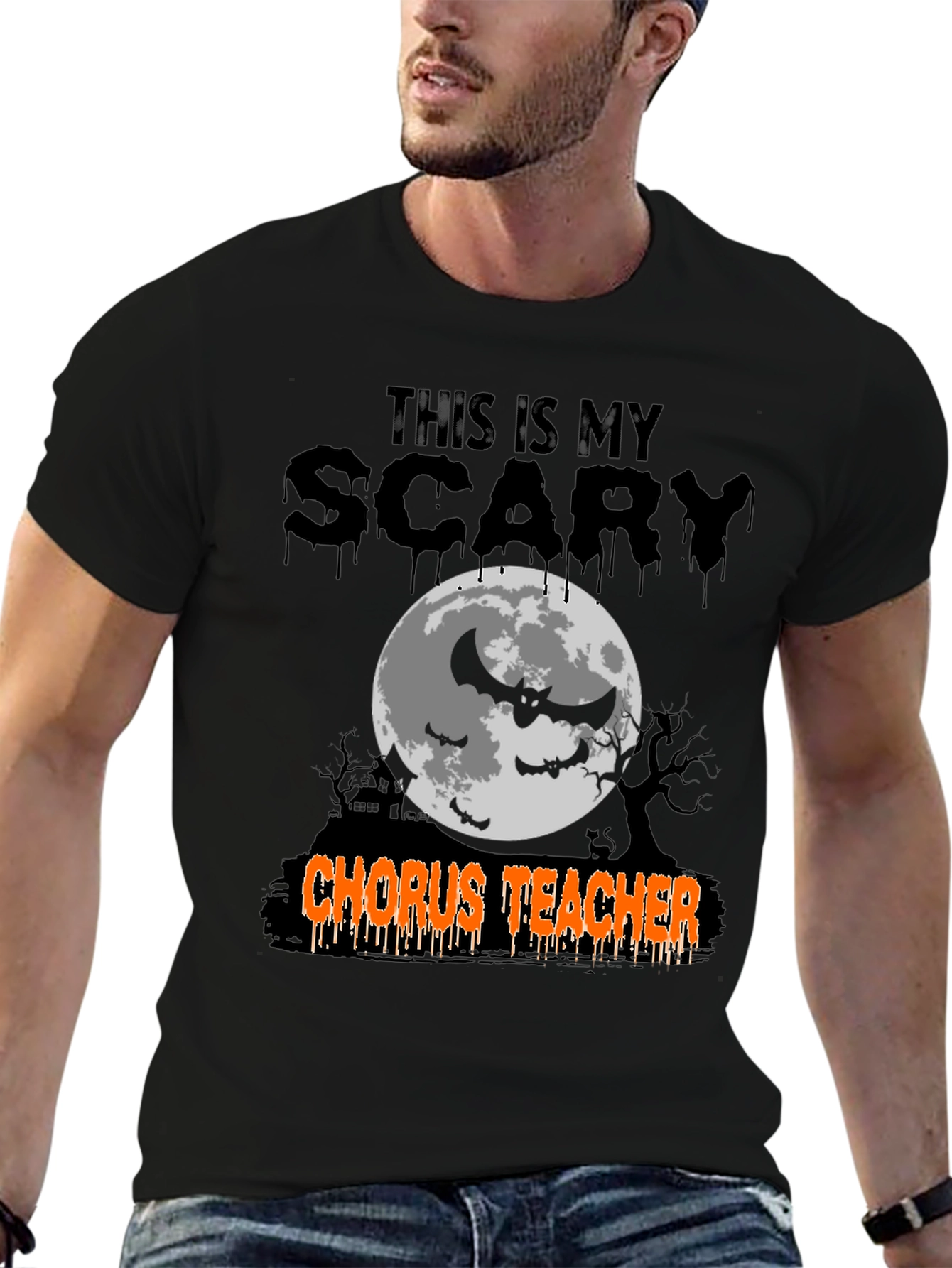 Scary Chorus Teacher Halloween T-Shirt