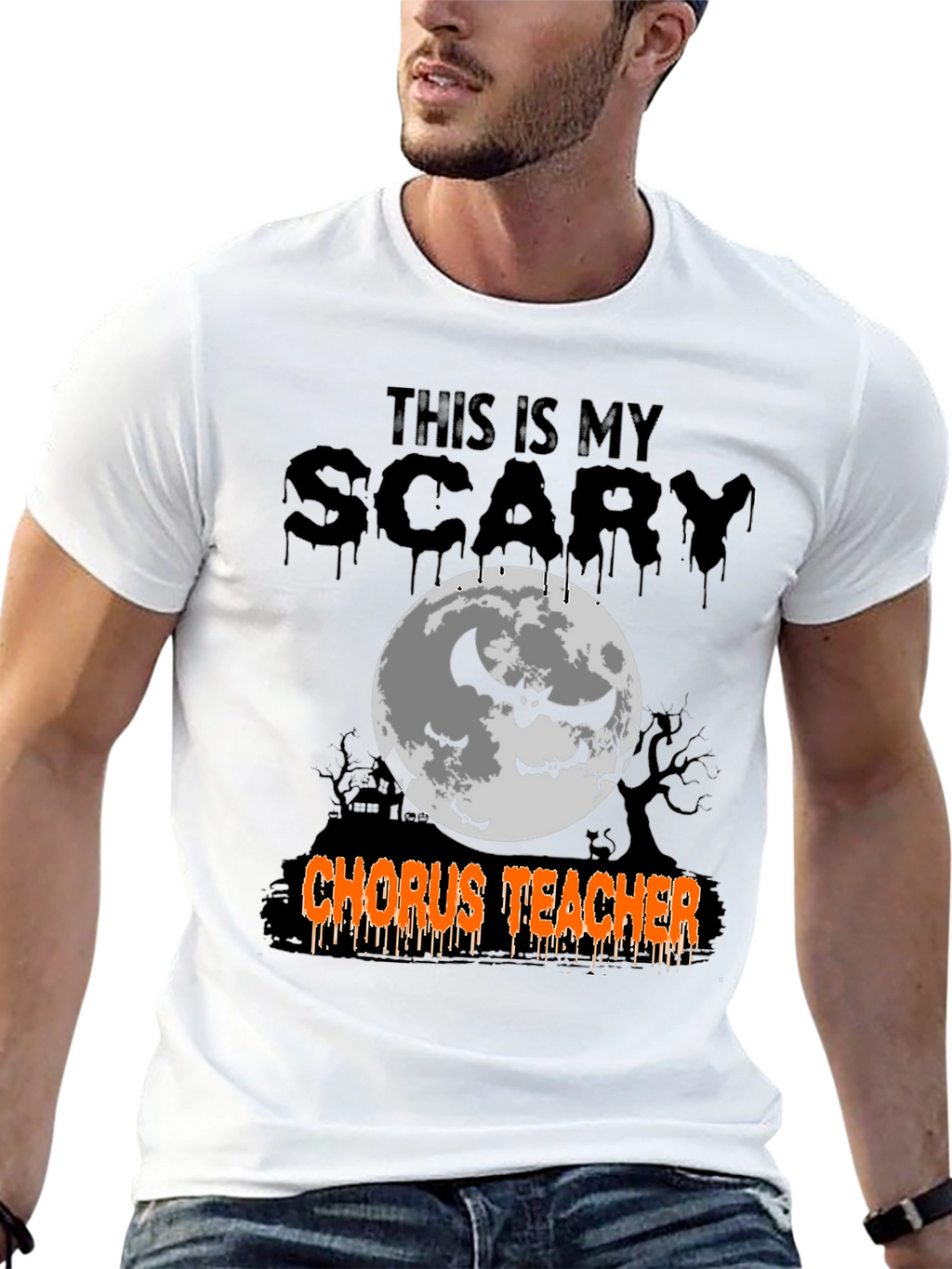 Scary Chorus Teacher Halloween T-Shirt