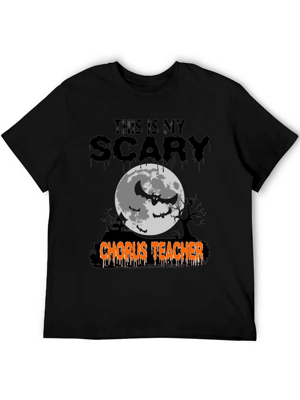 Scary Chorus Teacher Halloween T-Shirt