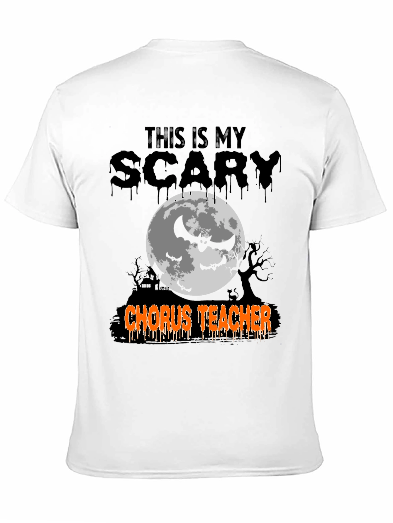 Scary Chorus Teacher Halloween T-Shirt