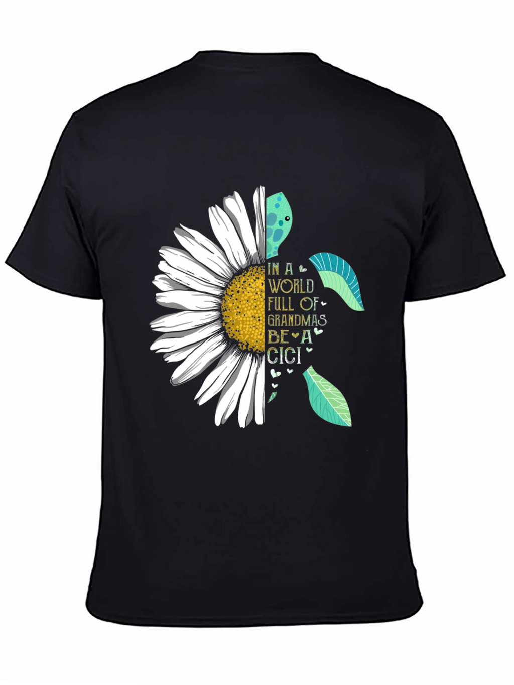 Turtle Sunflower Cici T-Shirt