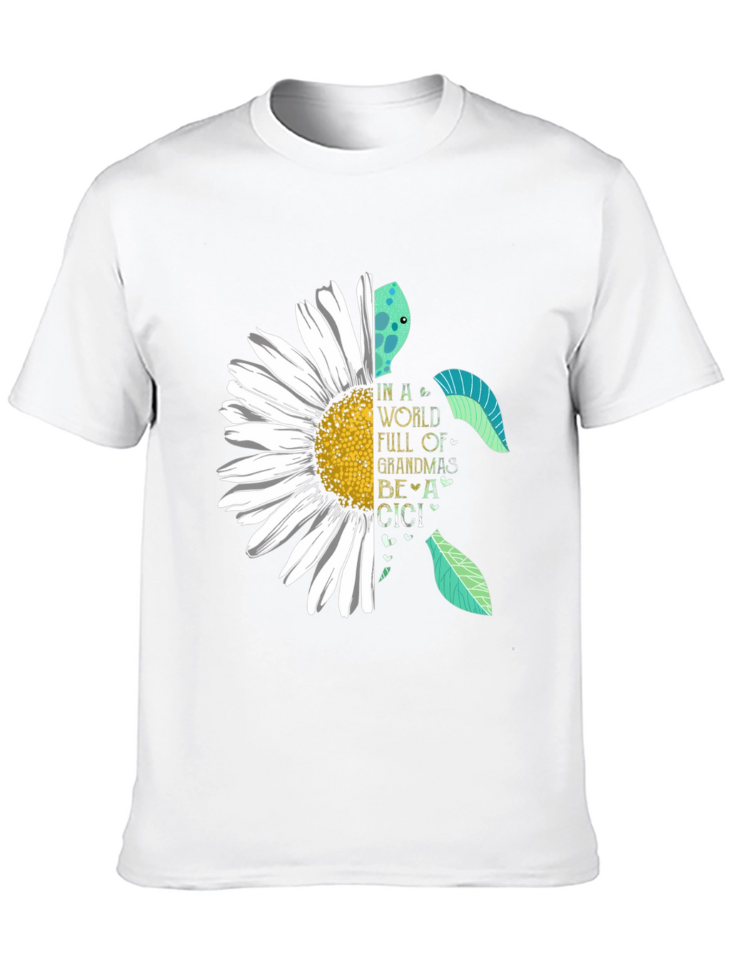 Turtle Sunflower Cici T-Shirt
