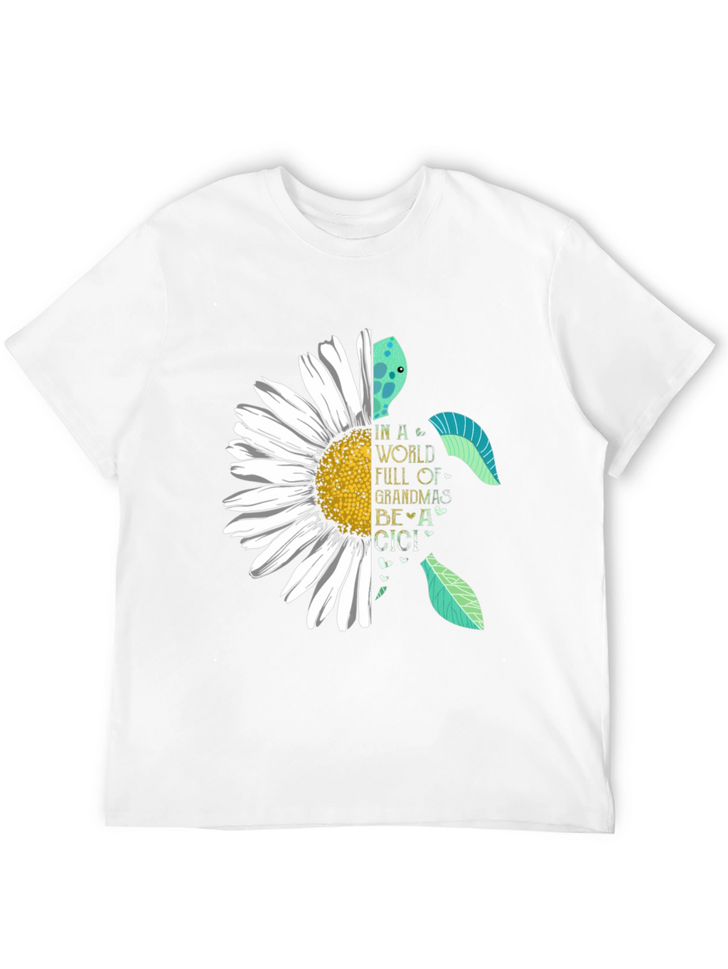 Turtle Sunflower Cici T-Shirt