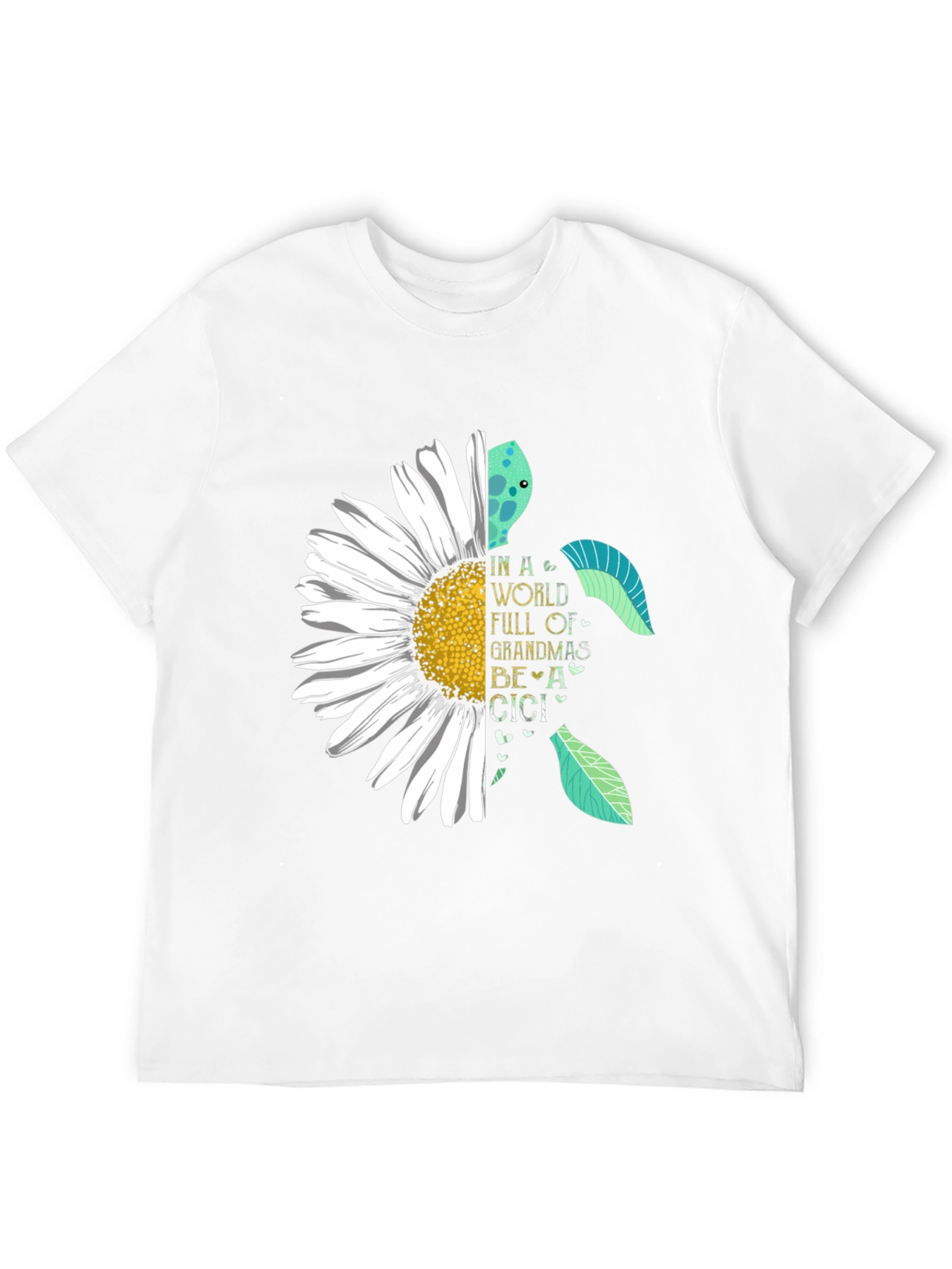 Turtle Sunflower Cici T-Shirt