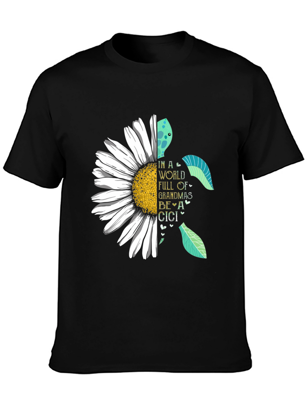 Turtle Sunflower Cici T-Shirt