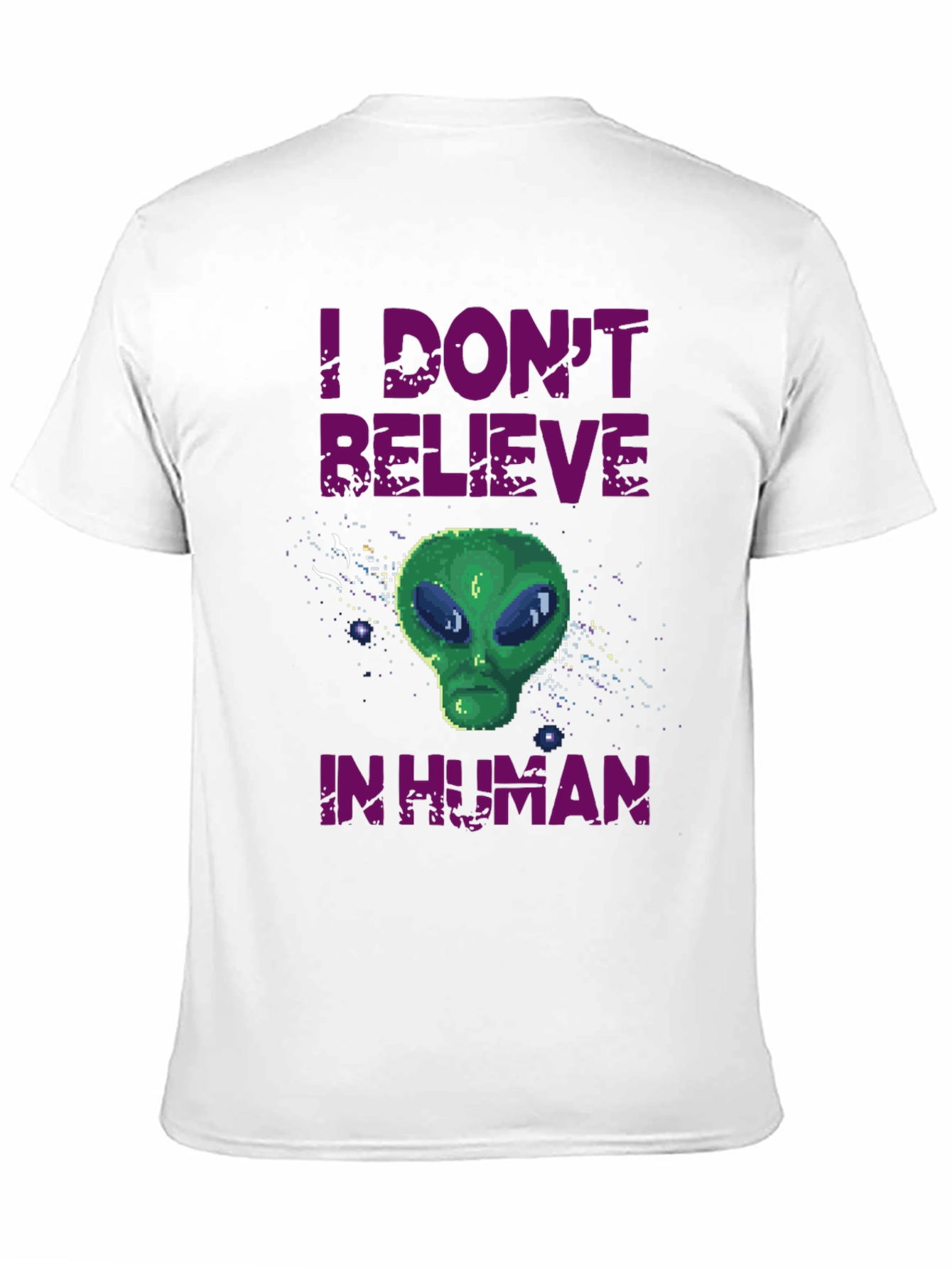 I Dont Believe in Human Graphic T-Shirt