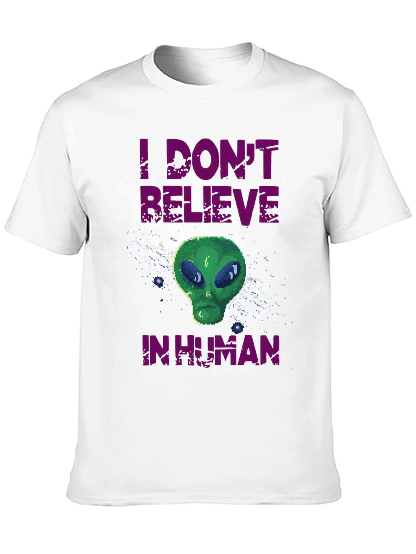 I Dont Believe in Human Graphic T-Shirt