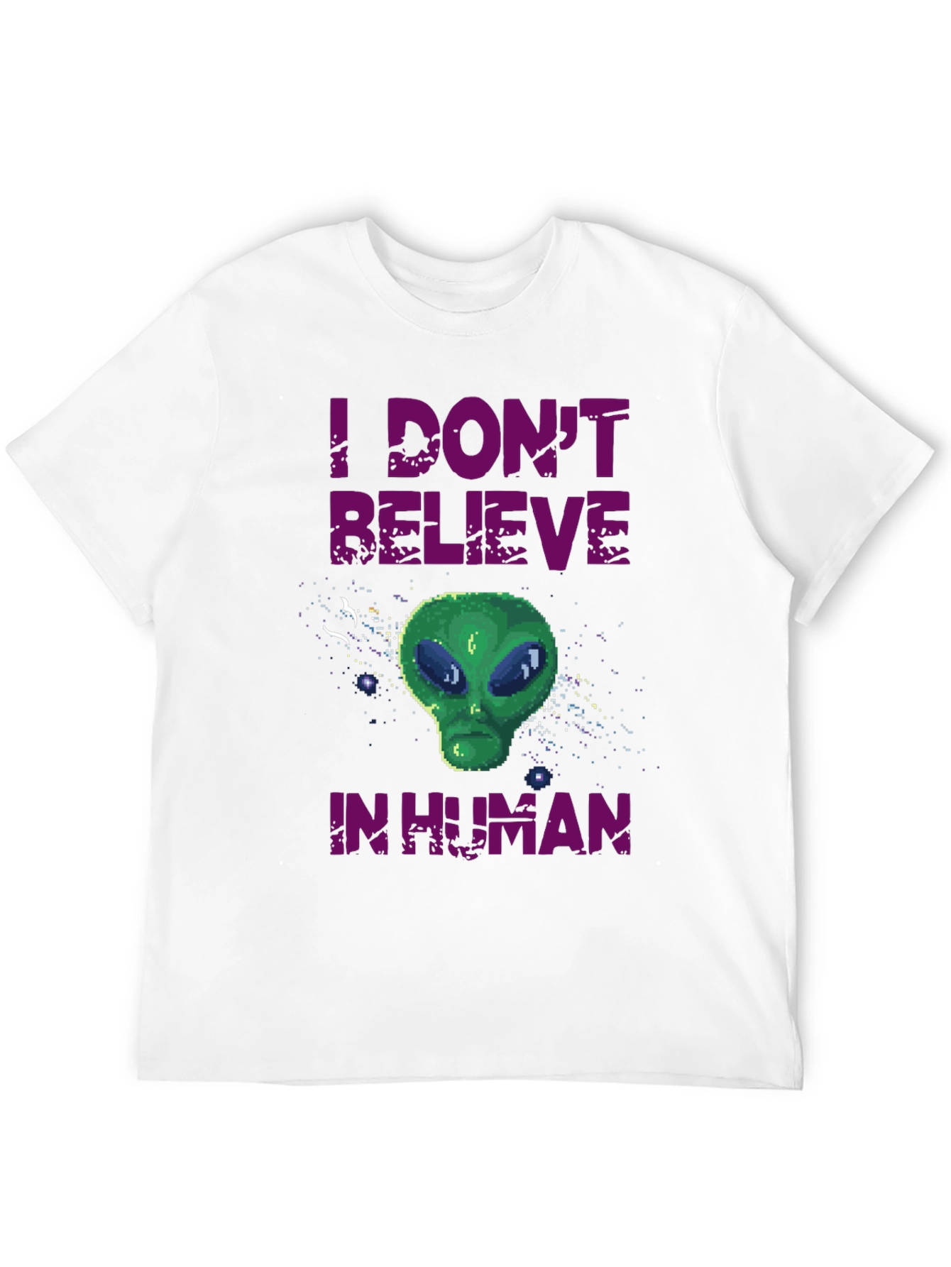 I Dont Believe in Human Graphic T-Shirt