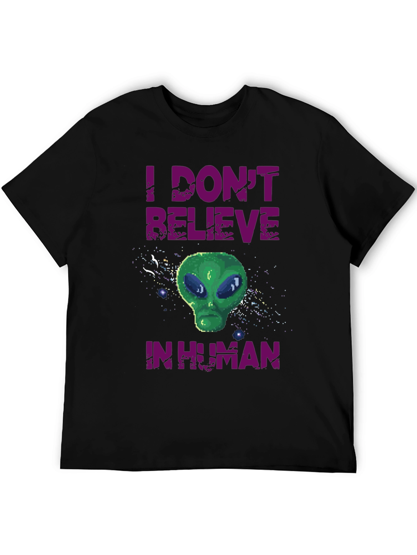 I Dont Believe in Human Graphic T-Shirt