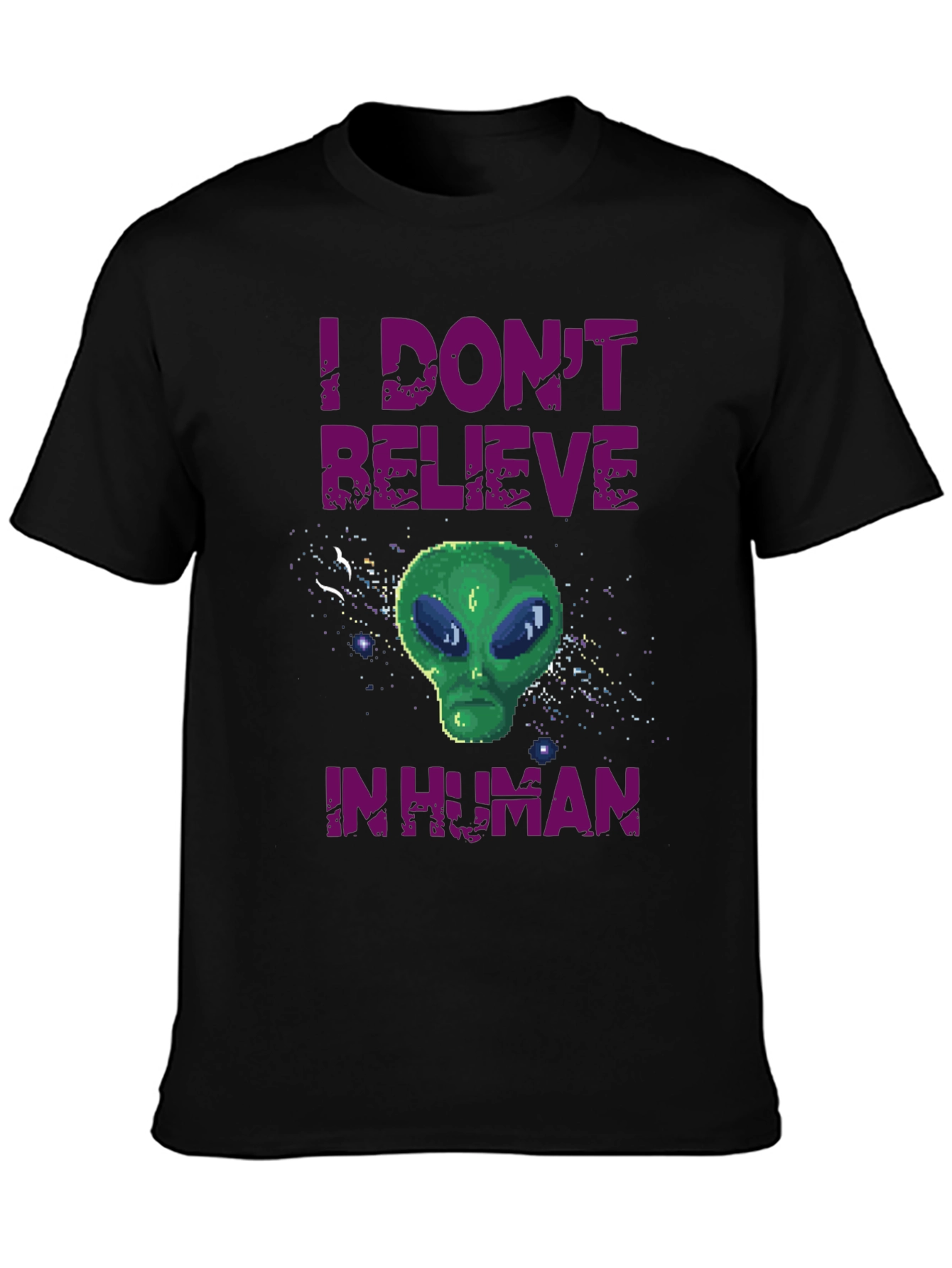 I Dont Believe in Human Graphic T-Shirt