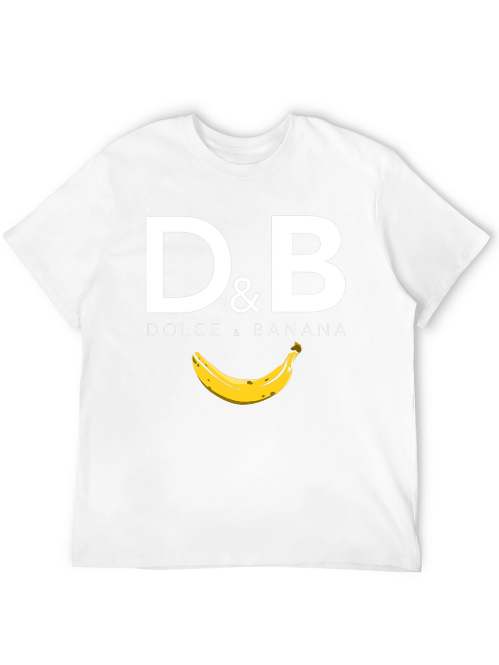 Dolce & Banana Black Graphic T-Shirt