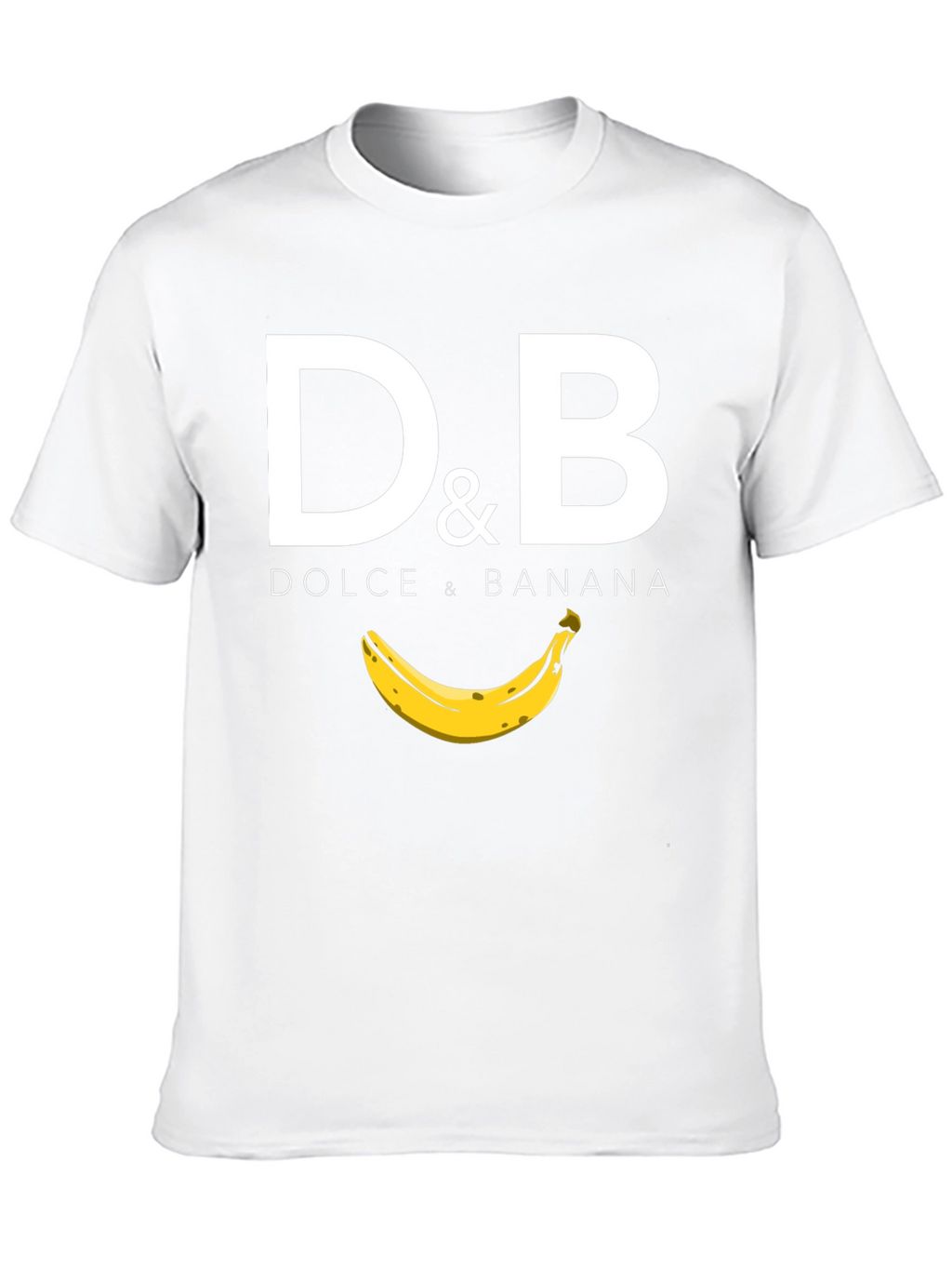 Dolce & Banana Black Graphic T-Shirt