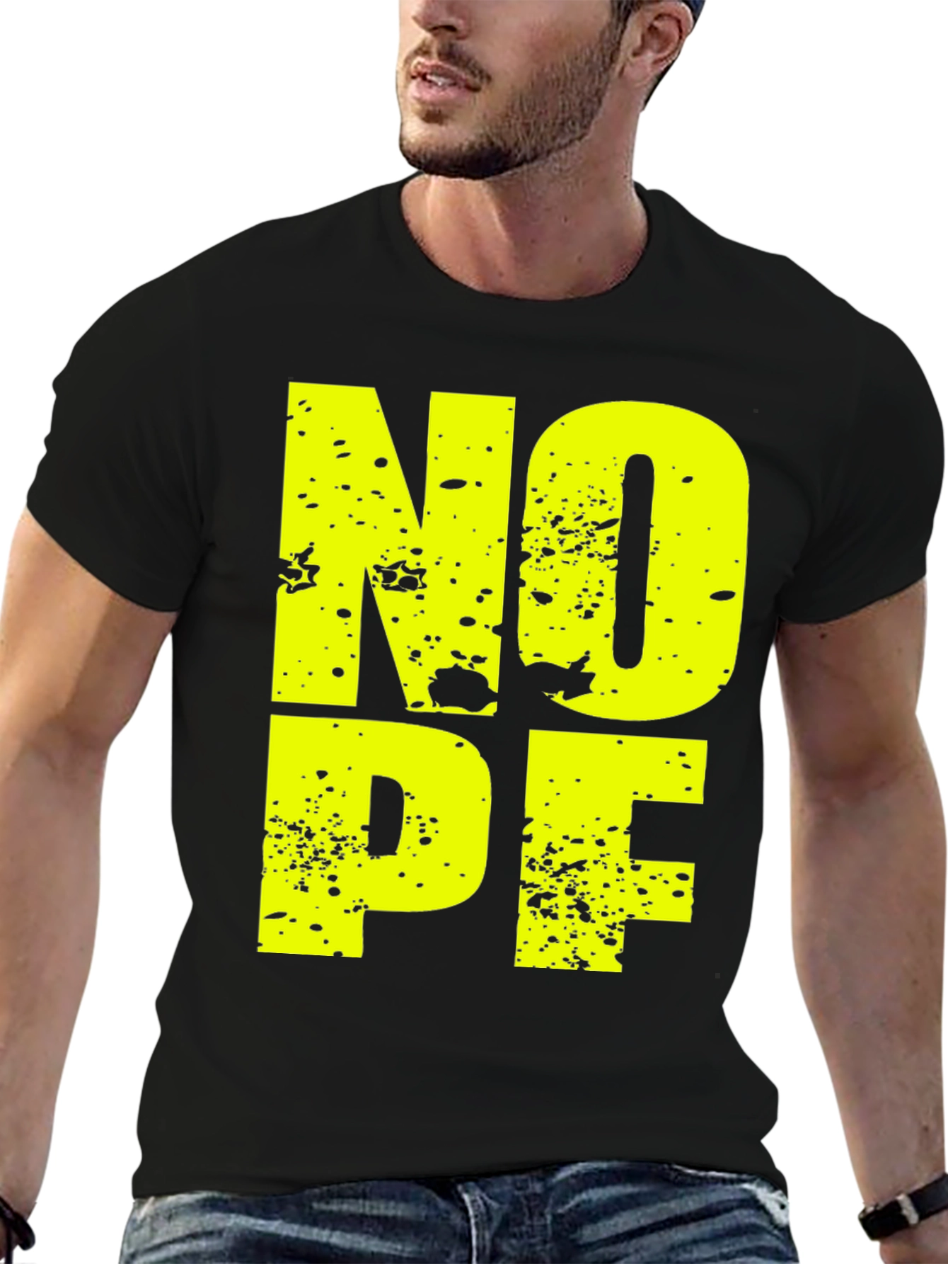Nope T-Shirt - Funny Graphic Tee