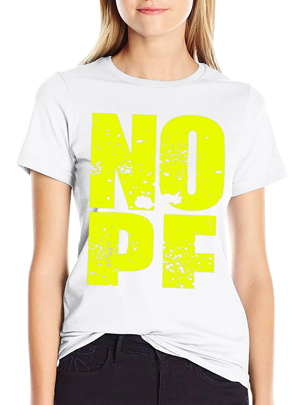 Nope T-Shirt - Funny Graphic Tee