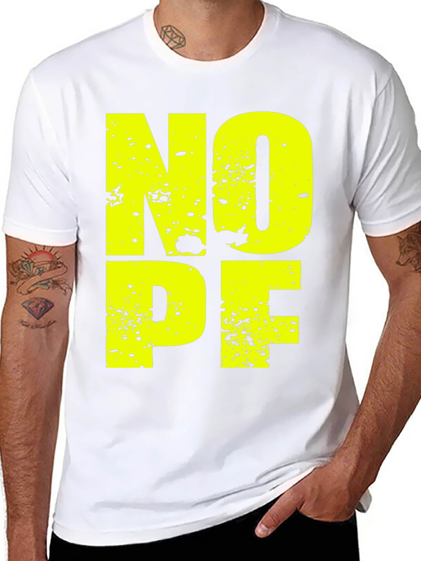 Nope T-Shirt - Funny Graphic Tee