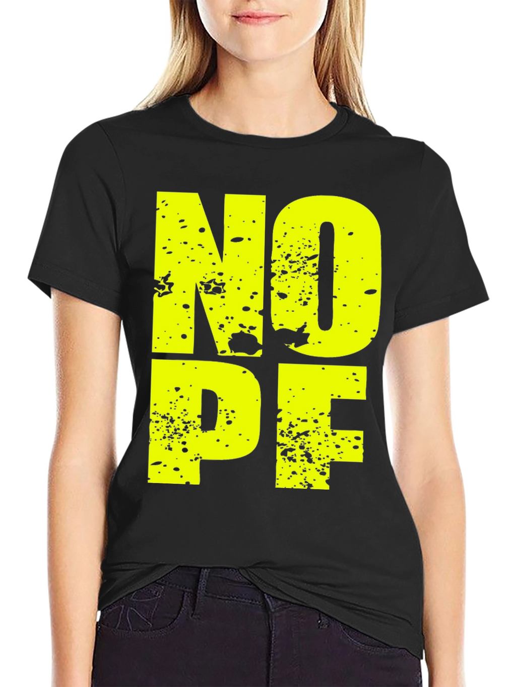Nope T-Shirt - Funny Graphic Tee