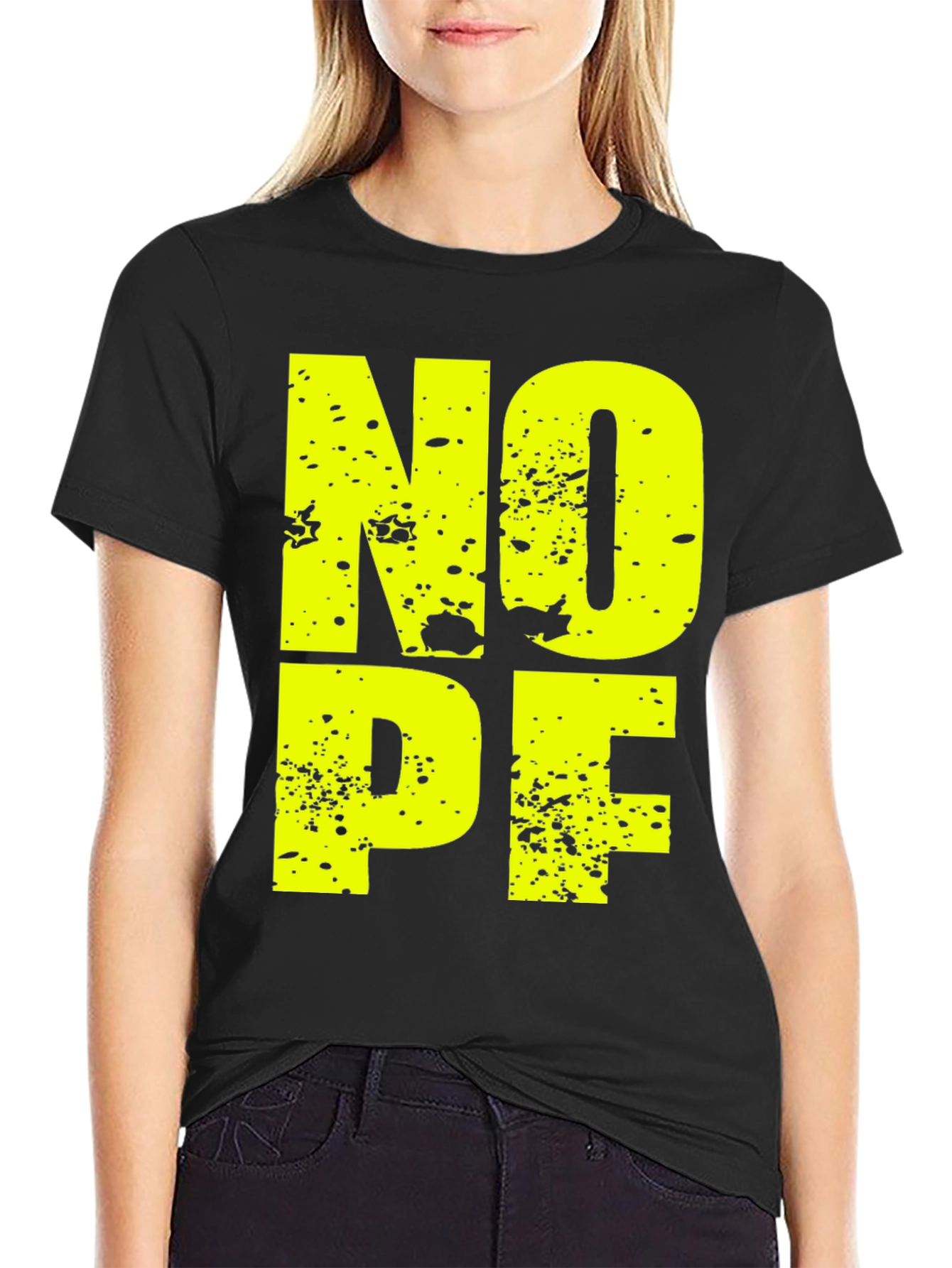 Nope T-Shirt - Funny Graphic Tee