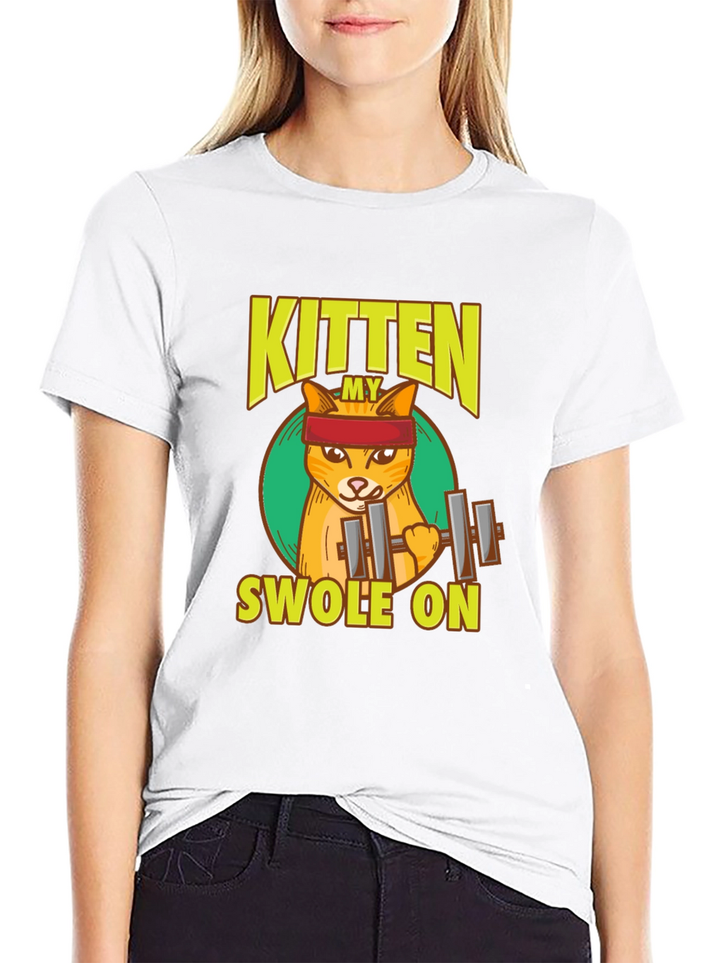 My Kitten Swole On T-Shirt - Gym Cat