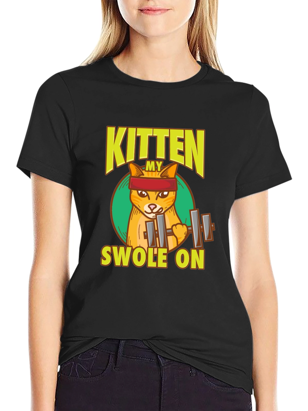My Kitten Swole On T-Shirt - Gym Cat
