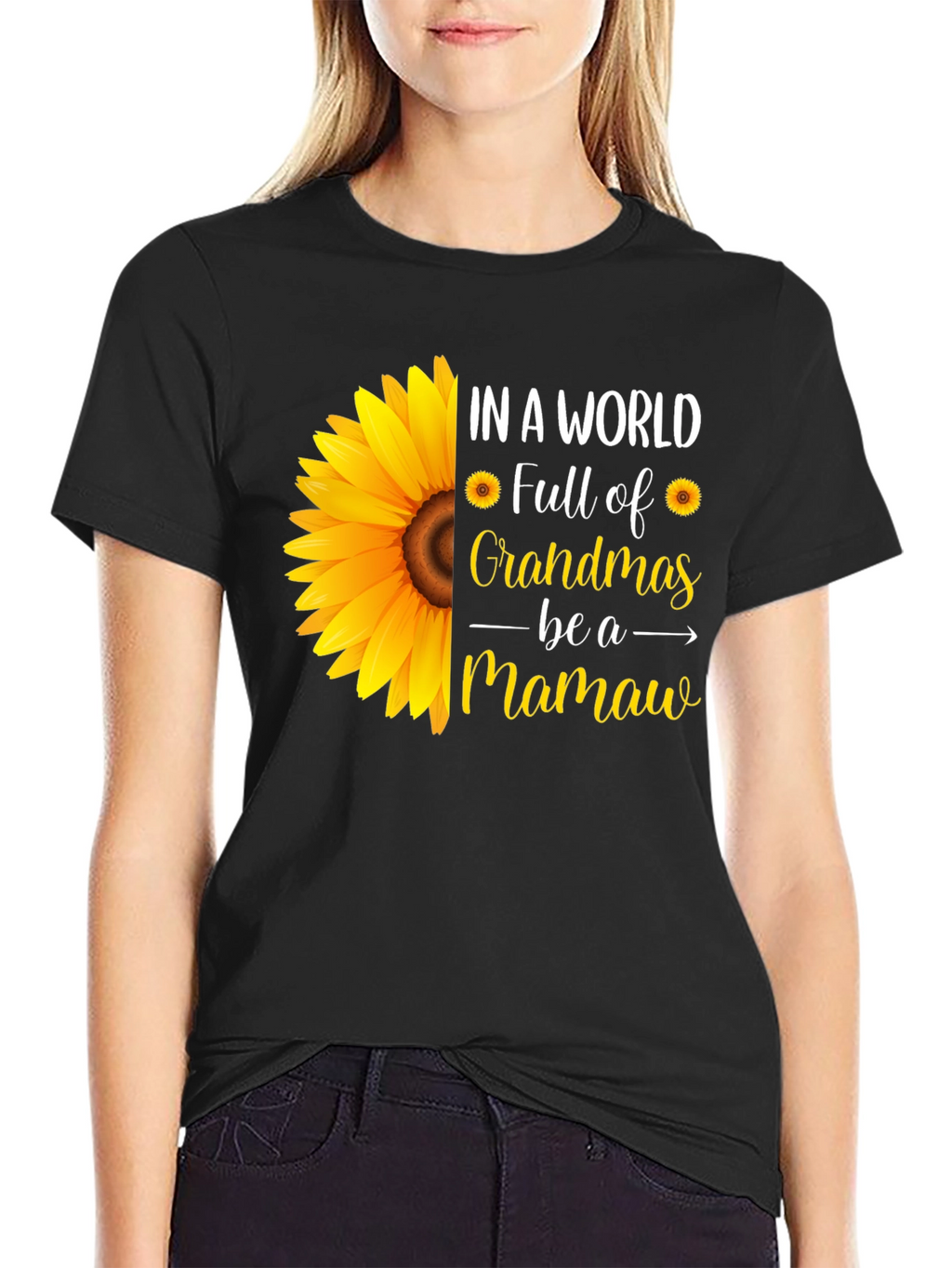 Sunflower Mamaw T-Shirt
