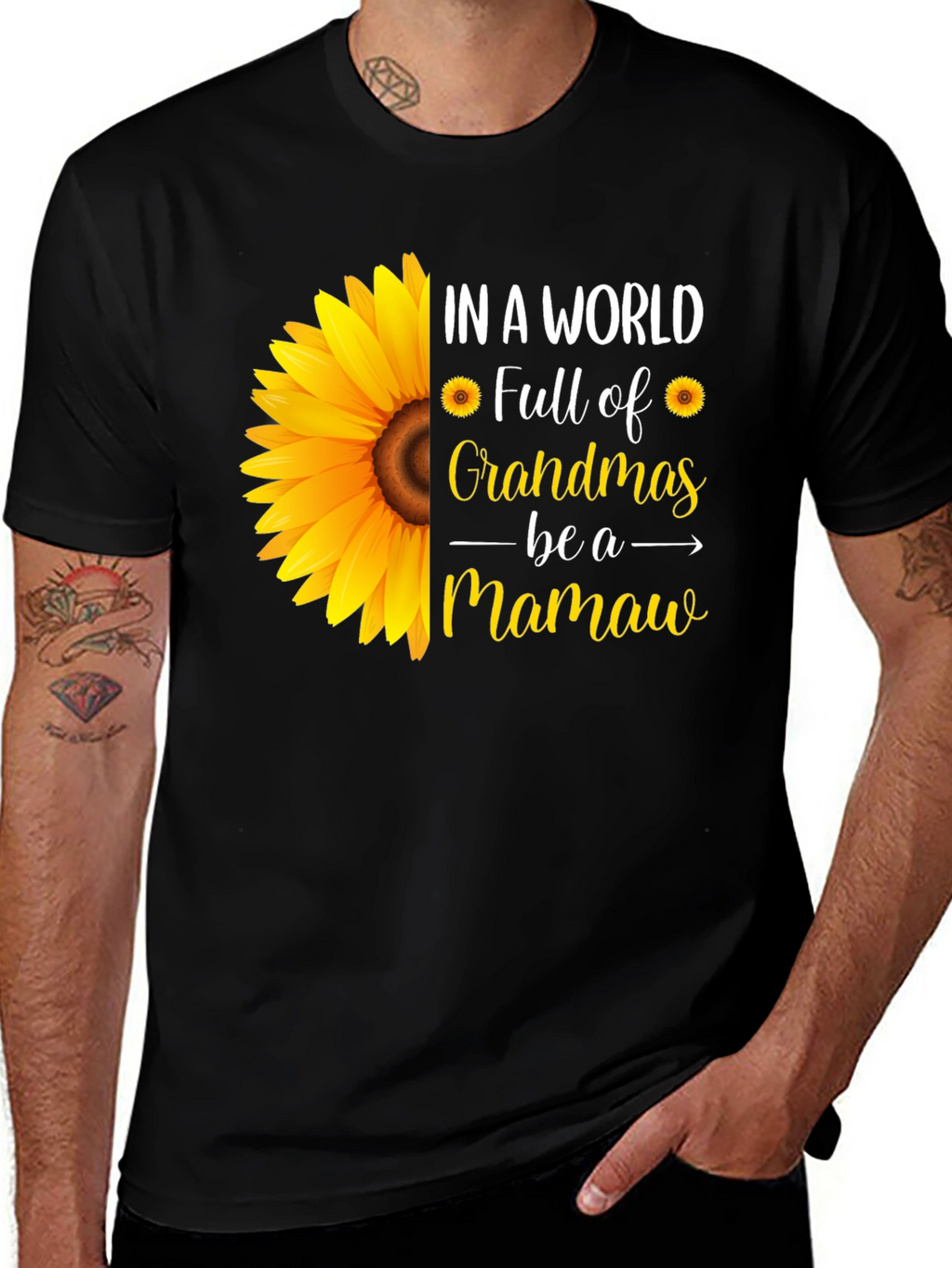 Sunflower Mamaw T-Shirt