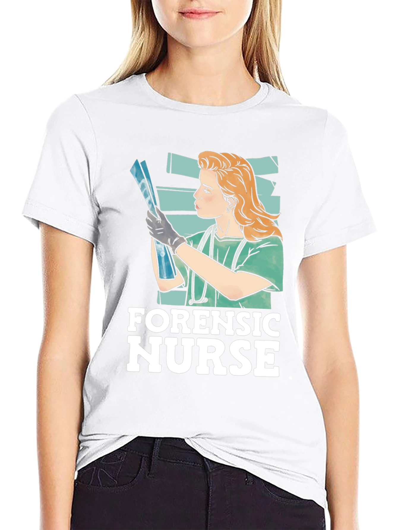 Forensic Nurse Graphic T-Shirt