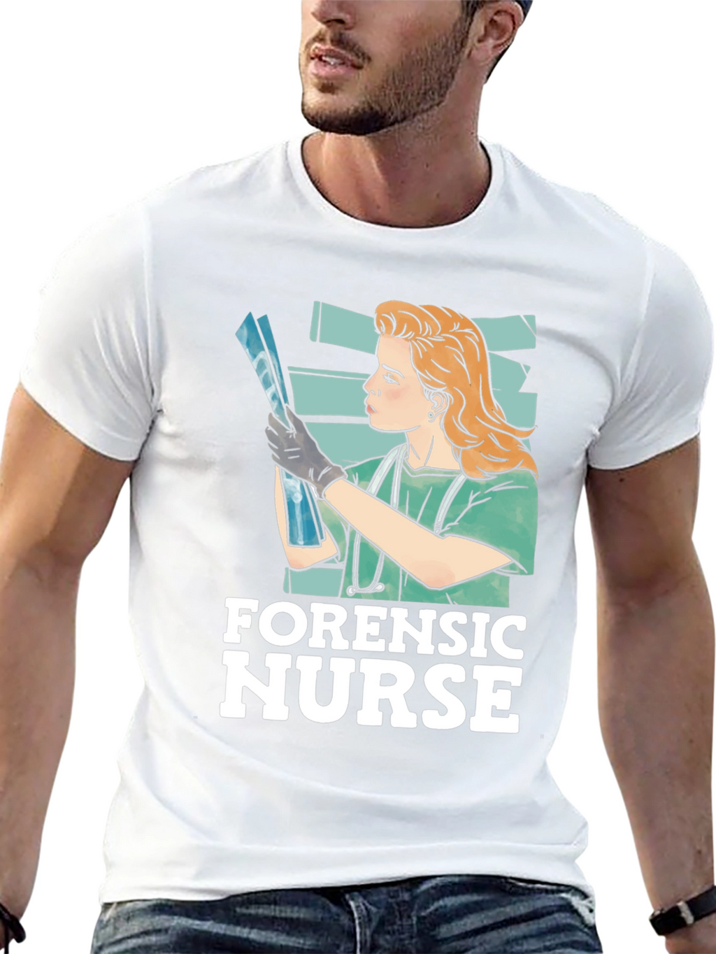 Forensic Nurse Graphic T-Shirt