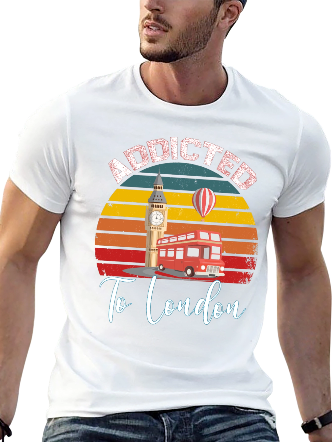 Addicted to London Graphic T-Shirt