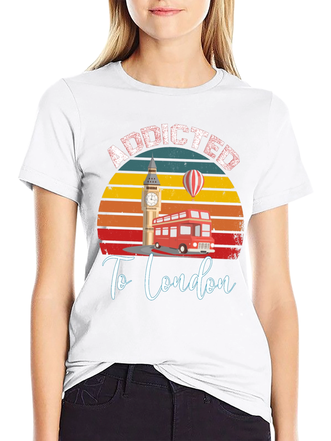 Addicted to London Graphic T-Shirt