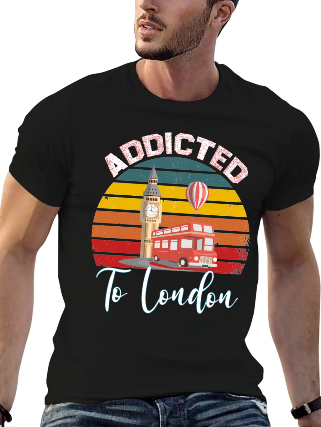 Addicted to London Graphic T-Shirt