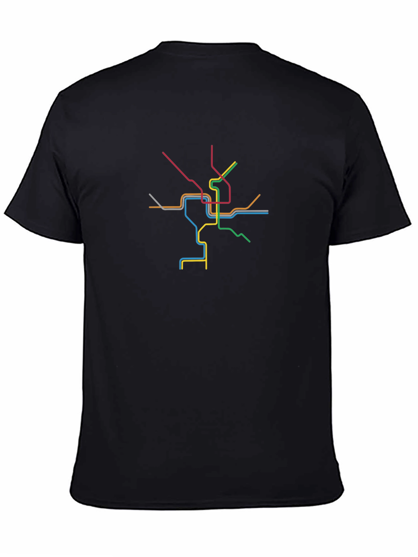 Metro Line T-Shirt - Graphic Tee for City Lovers