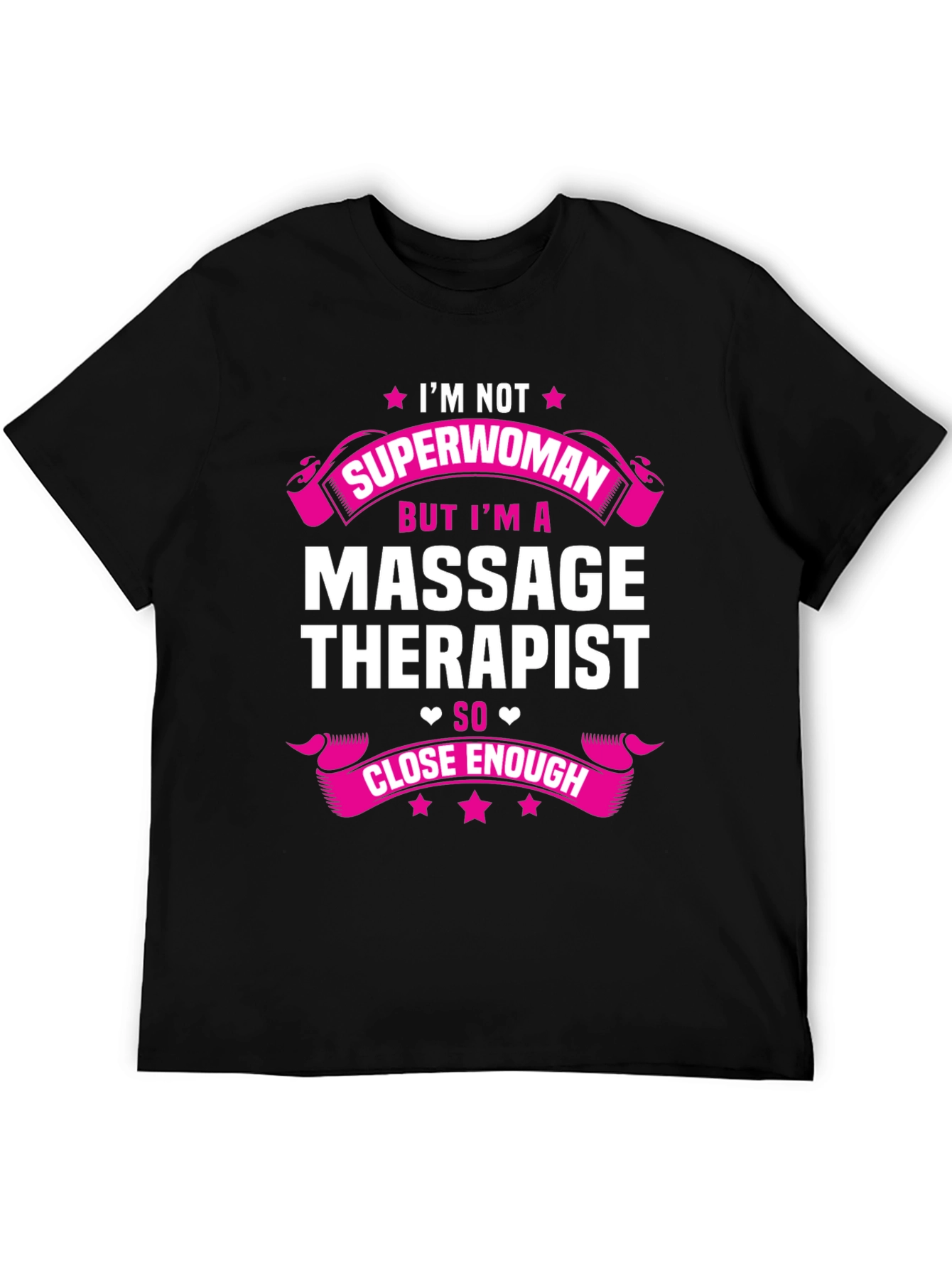 Massage Therapist Superwoman Graphic T-Shirt