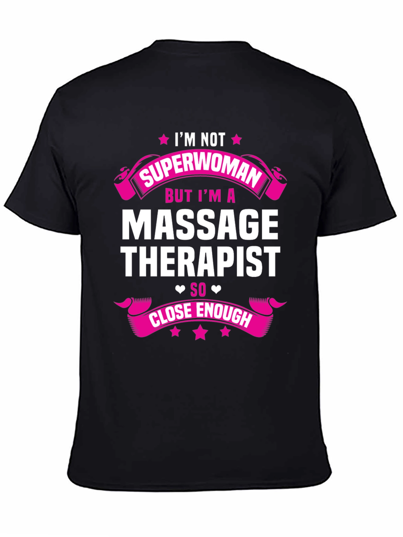 Massage Therapist Superwoman Graphic T-Shirt