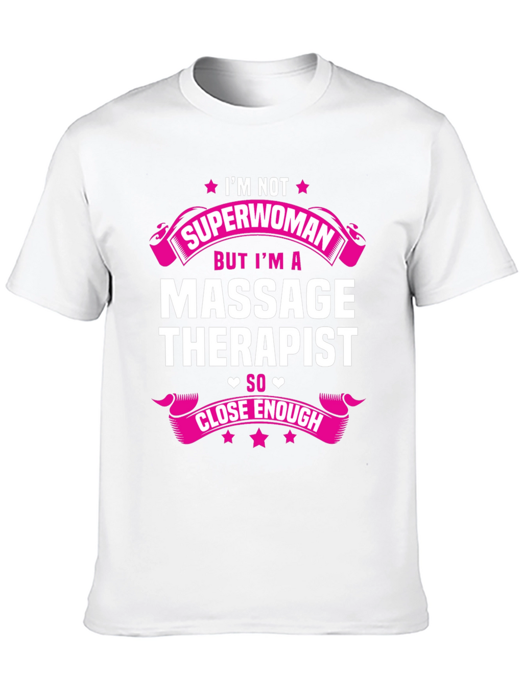 Massage Therapist Superwoman Graphic T-Shirt