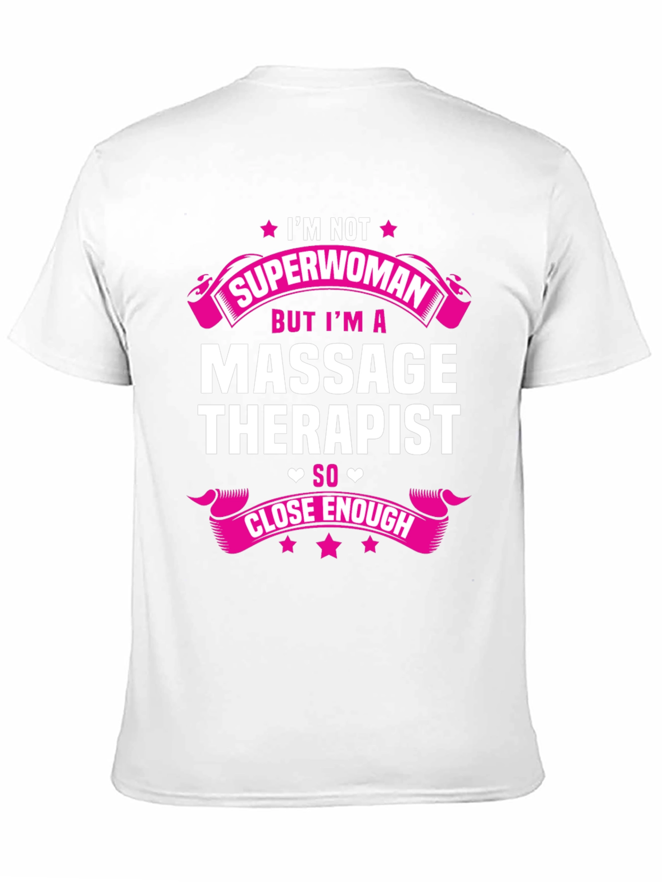 Massage Therapist Superwoman Graphic T-Shirt