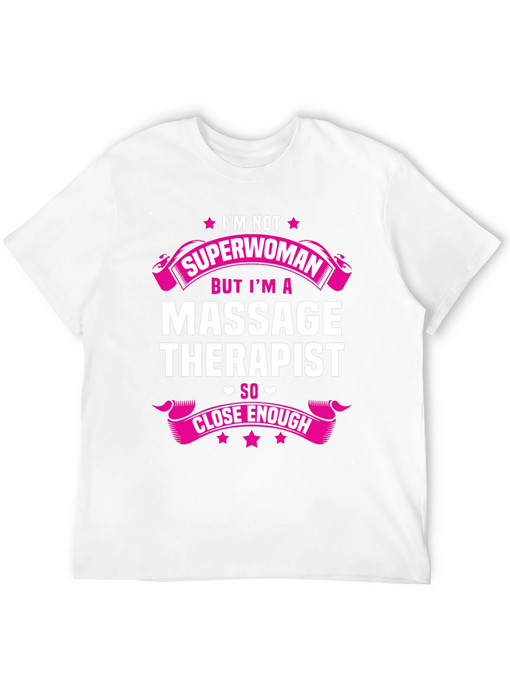 Massage Therapist Superwoman Graphic T-Shirt