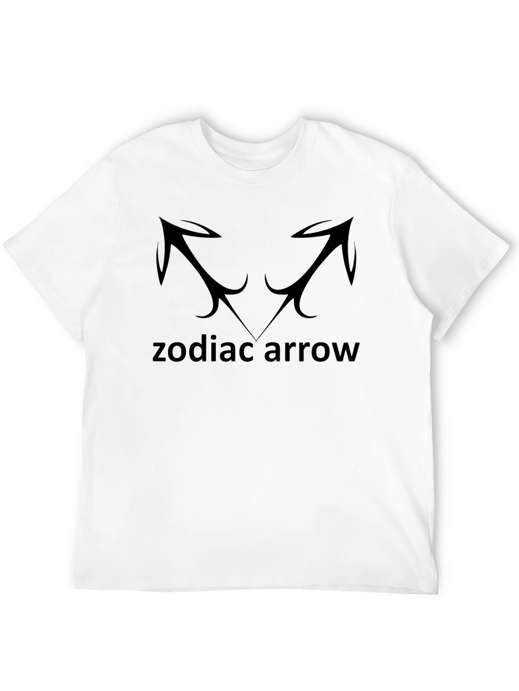 Zodiac Arrow Black T-Shirt