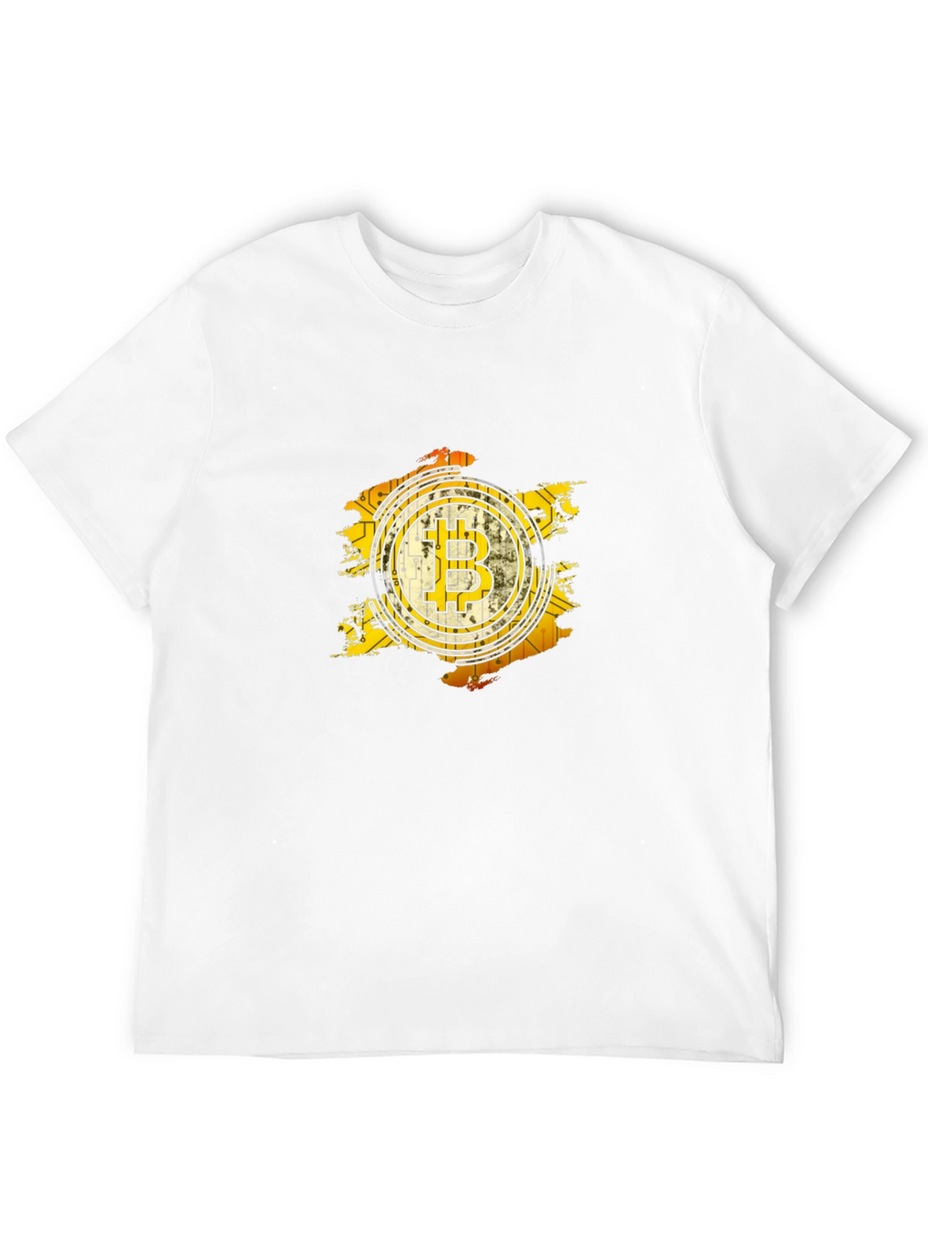 Bitcoin Logo Graphic Tee - Black
