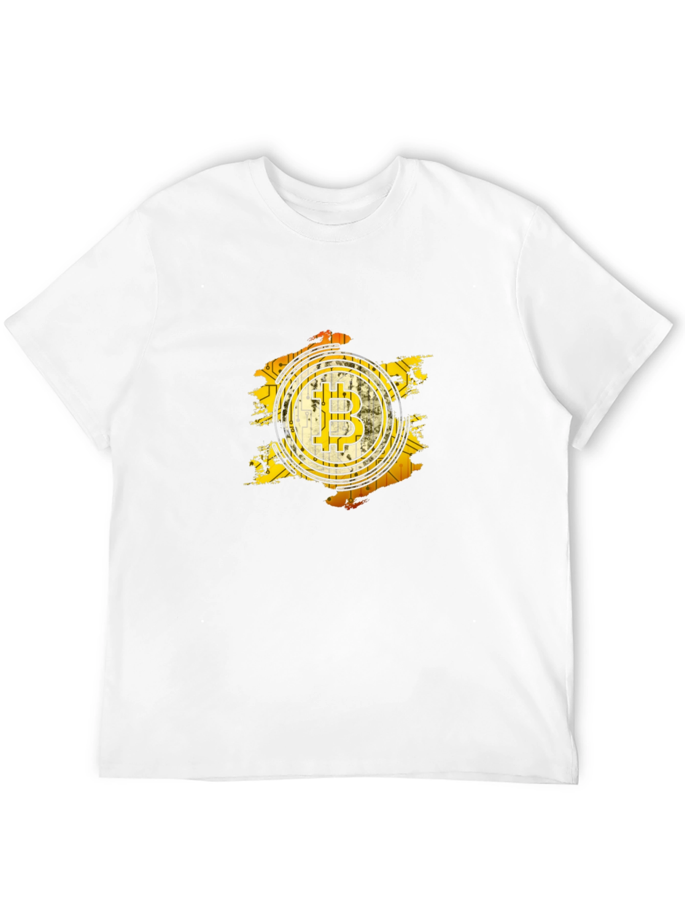 Bitcoin Logo Graphic Tee - Black