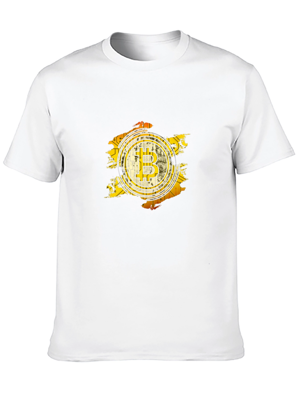 Bitcoin Logo Graphic Tee - Black