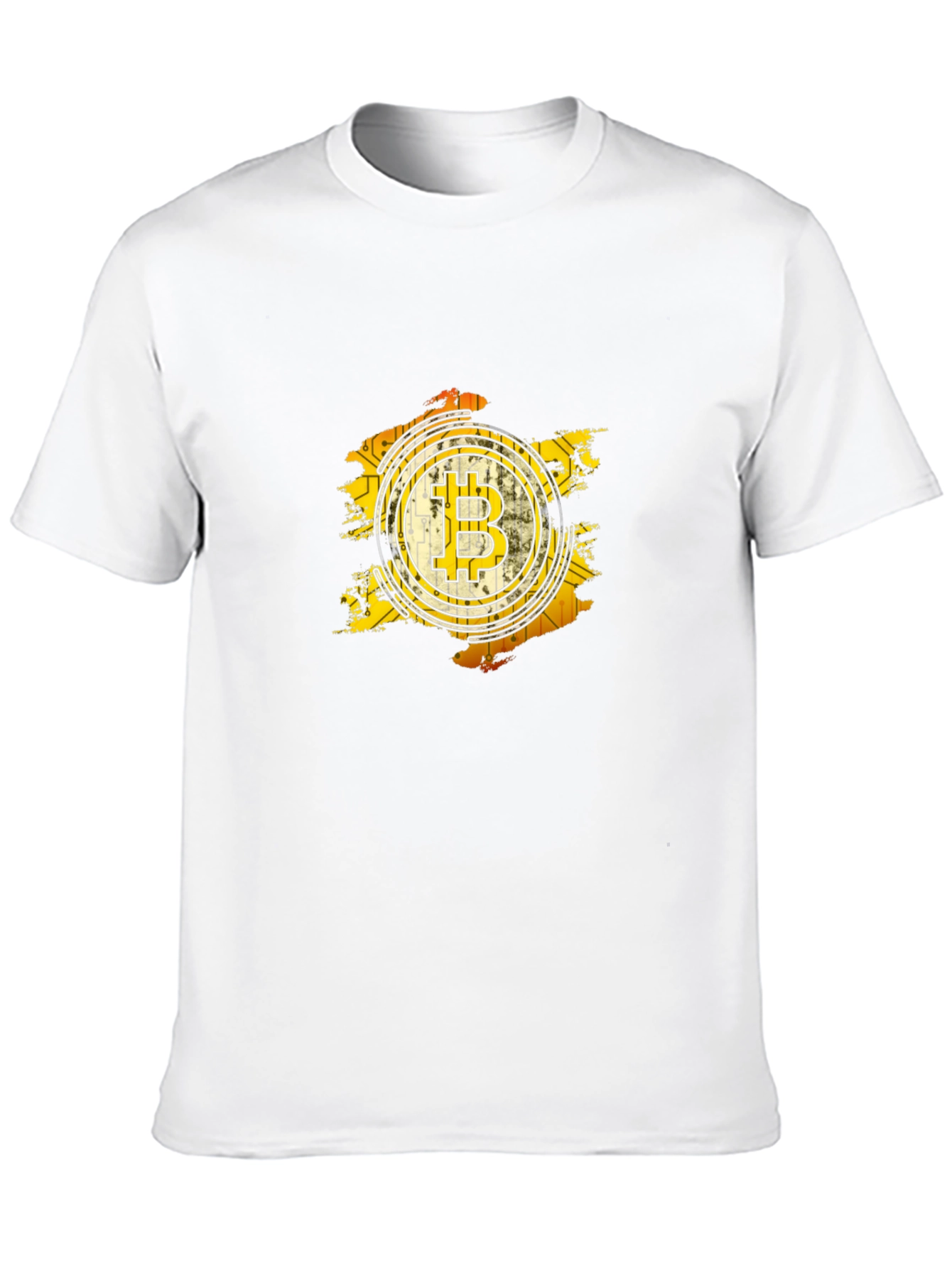 Bitcoin Logo Graphic Tee - Black